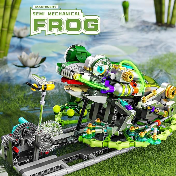 Animal Frogs Building Blocks Toy 898+ PCS Gift for Children and Adults