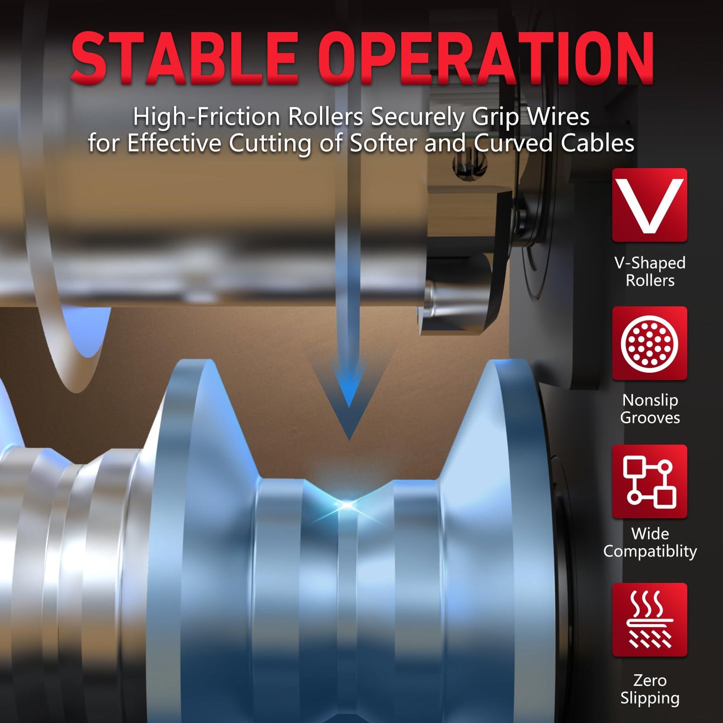 CJYESY Wire Stripping Machine 0.06-1.5 inch,Wire Stripper Machine 11 Channels 10 Blades,Automatic Wire Stripping Tool 370 W, 80 ft/min,Visible Stripping Depth Reference