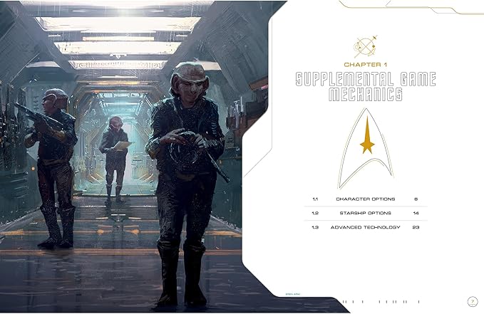Modiphius Entertainment: Star Trek Adventures 2nd Edition Technical Manual - Roleplaying Game Supplemental Hardback Book Extensive Universe Details