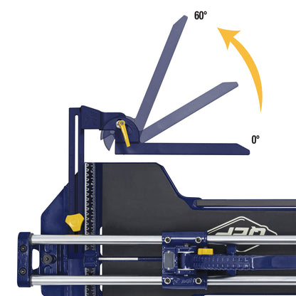QEP 10800 28-Inch Rip and 20-Inch Diagonal Professional Porcelain Tile Cutter with 7/8-Inch Cutting Wheel