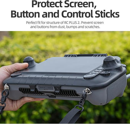 Sunshade Sunhood Screen Protective Cover Compatible for RC Plus 2 Remote Controller AccessoriesAnti-Glare Sun Hood Protector Cover with Damping Hinge for Matrice 4T/4E/400