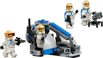 LEGO Star Wars 332nd Ahsoka’s Clone Trooper Battle Pack 75359 Building Toy Set with 4 Star Wars Figures Including Clone Captain Vaughn Star Wars Toy for Kids Ages 6-8 or any Fan of The Clone Wars