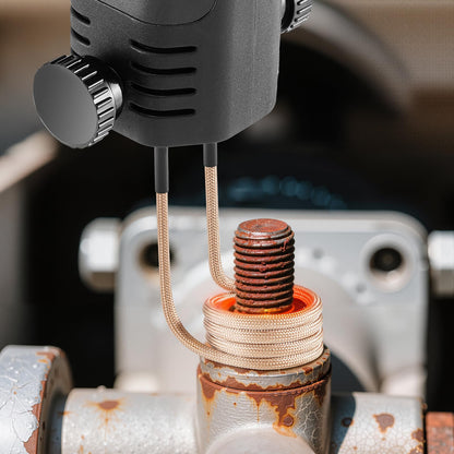 VEVOR Induction Heater Bolt Removal, 1100W 110V Magnetic Induction Heater Kit, Handheld Nut Buster Tool, Mini Heating Machine for Rusty Screw Removing, Car Garage Repairing Tools with 10 Coil and Box
