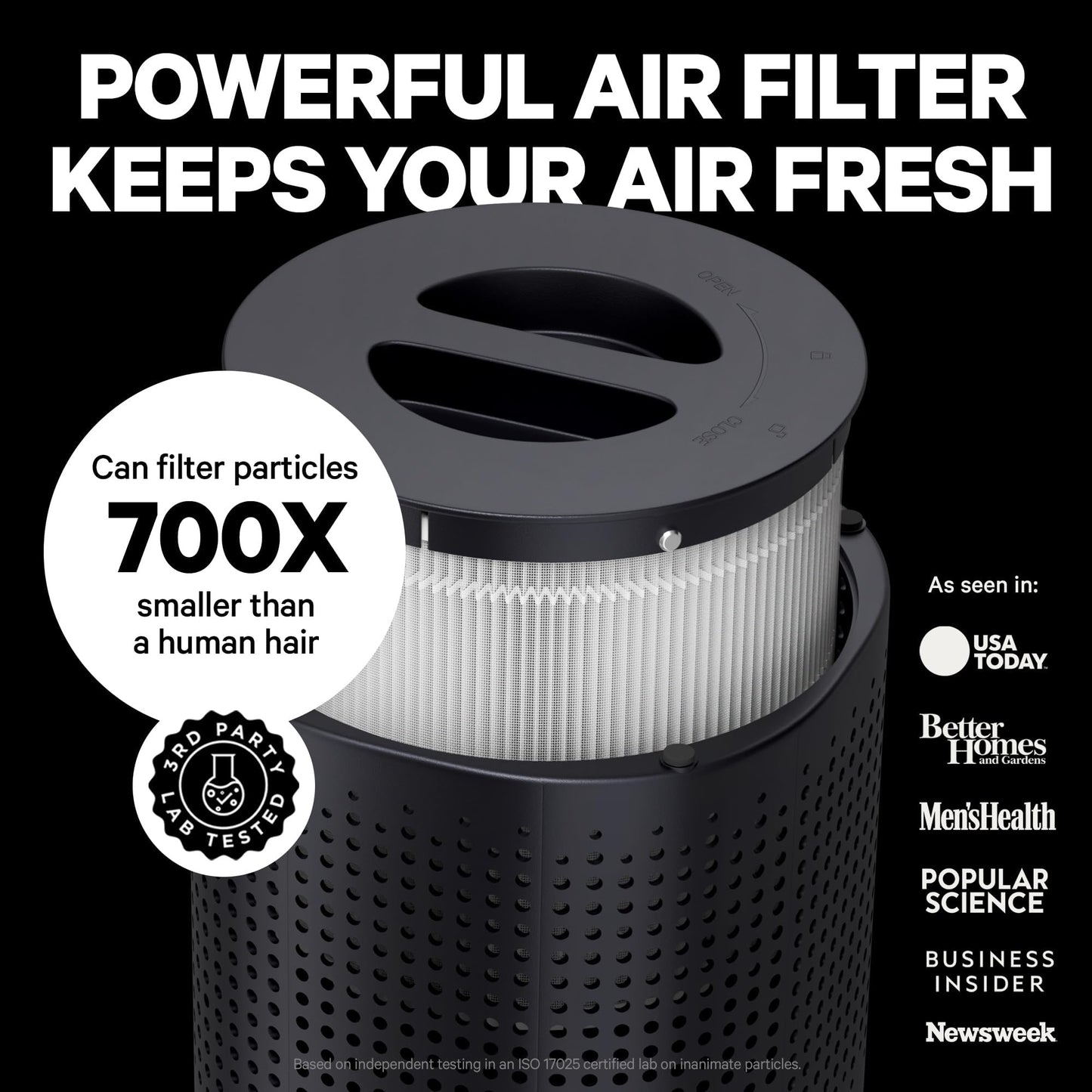 PuroAir 240 HEPA Air Purifiers for Home Large Rooms - Covers Up to 1,000 Sq Ft - Filters Up to 99.9% of Pollutants, Smoke, Pollen, Dust - Quiet HEPA Air Filter - Air Purifiers for Bedroom