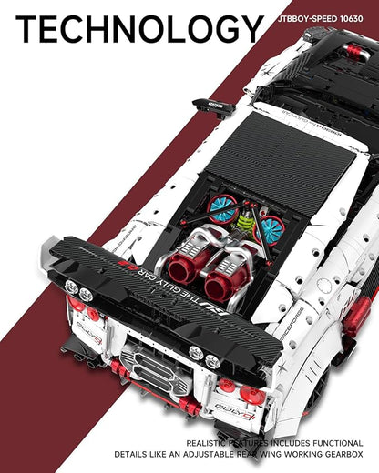 JTBBOY 1:8 Scale Race Car Building Set for Adults Model Kit for Adults to Build Collectible Car Building Kits Supercar with Authentic FeaturesDisplay Model for Home or Office(3939PCS)