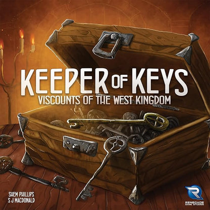 Renegade Game Studios Viscounts West Kingdom Strategy Board Game Expansion Keeper of Keys