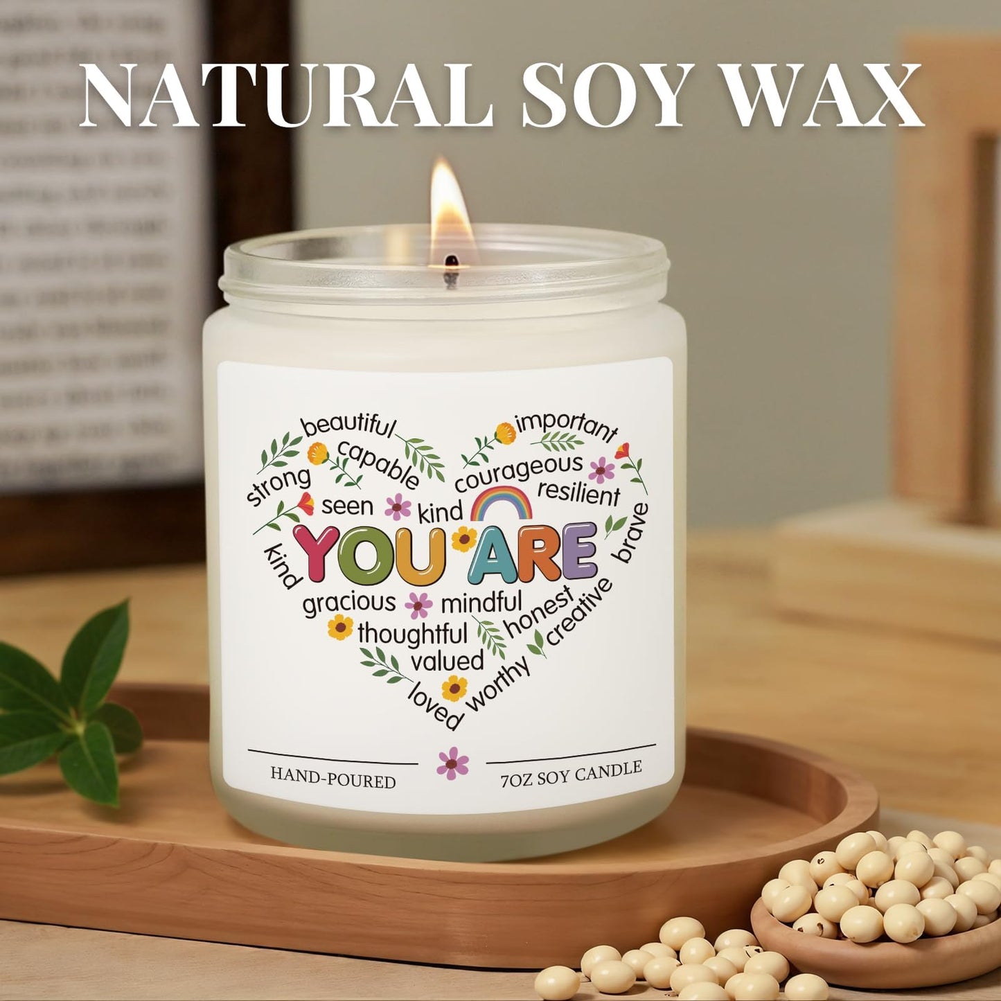 Candles Gifts for Women Unique Friendship Birthday Inspirational Gift Thank You Gifts for Friends Woman Her Best Sister Bestie Girlfriend Lavender Easter Christian Candle