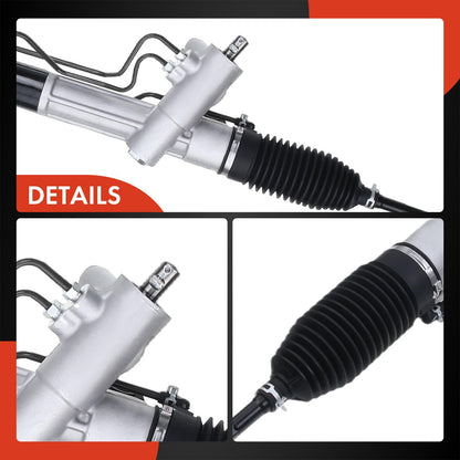 A-Premium - Hydraulic Power Steering Rack and Pinion Compatible with Chevrolet Malibu 2006-2012 & Pontiac G6 2006-2010 & Saturn Aura 2007-2009