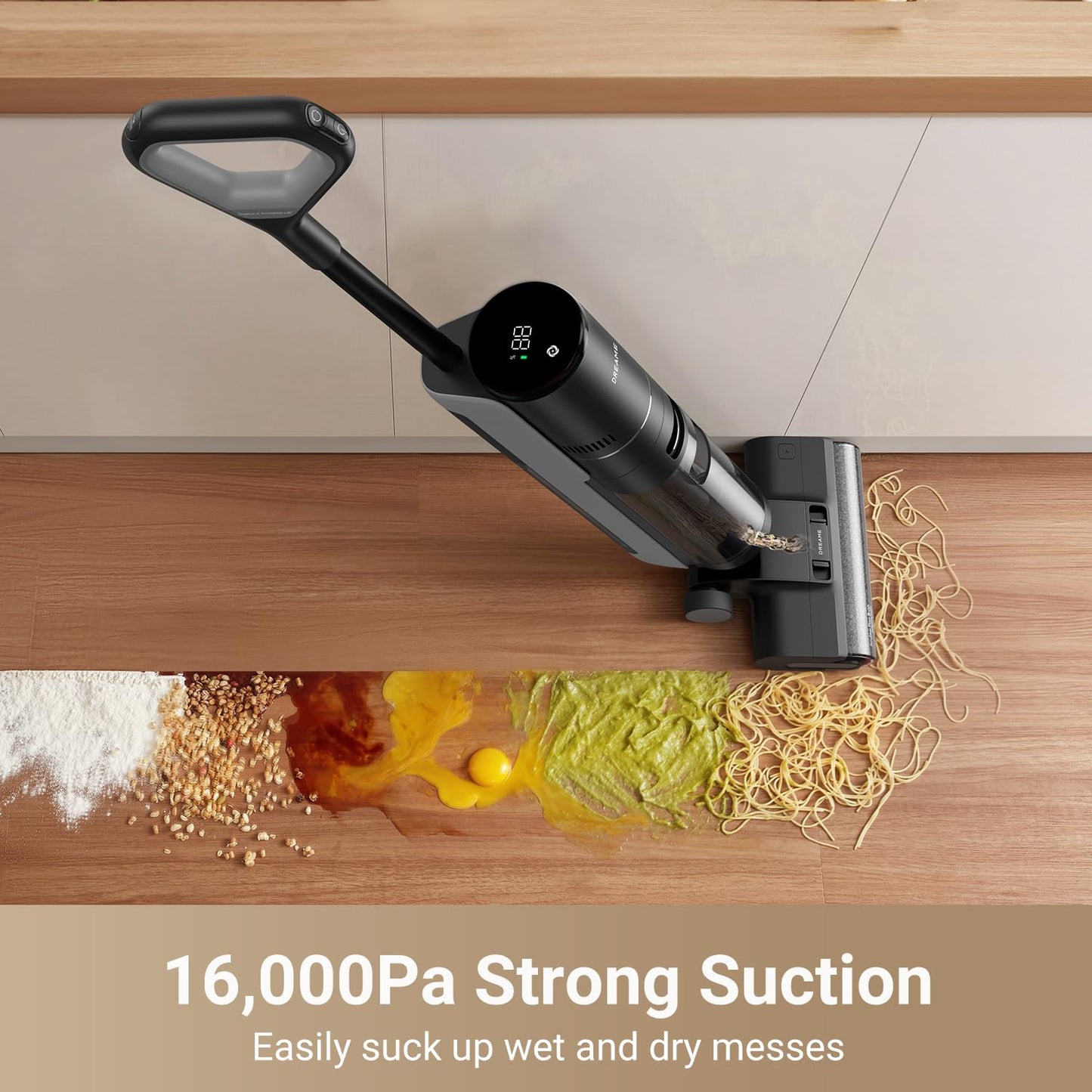 DREAME G10 Pro Wet Dry Vacuum Mop, Vacuum and Mop All in One with Auto Self-Cleaning, Floor Cleaner Machine for Hard Floor, 35 Mins Runtime, Edge Cleaning, Self-Propelled Vacuum Mop Combo