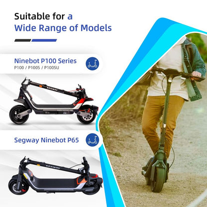 Ulip 10.5x2.75 Tubeless Tire for Segway Ninebot P65 P100 P100S P100SU Electric Scooter Thicker Tires Non-Slip Spare Wheels Scooter Accessories 2 PCS