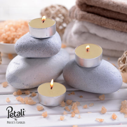 Price's Petali Range 90 Mix Bundle Scented Tea Lights Candle for Home & Events | 4 Hour Burn Time Scented Candles for All Occasions | Long Burning Tealights Gifts for Women & Men