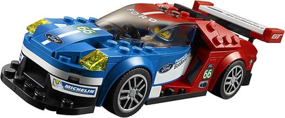LEGO Speed Champions 6175279 2016 GT &amp 1966 Ford Gt40 75881 Building Kit (366 Piece) Multi