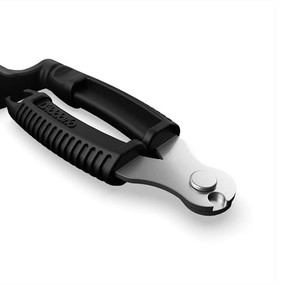 D'Addario Accessories Pro-Winder Guitar String Winder, Cutter, Bridge Pin Puller - All in One Guitar Tool - Black
