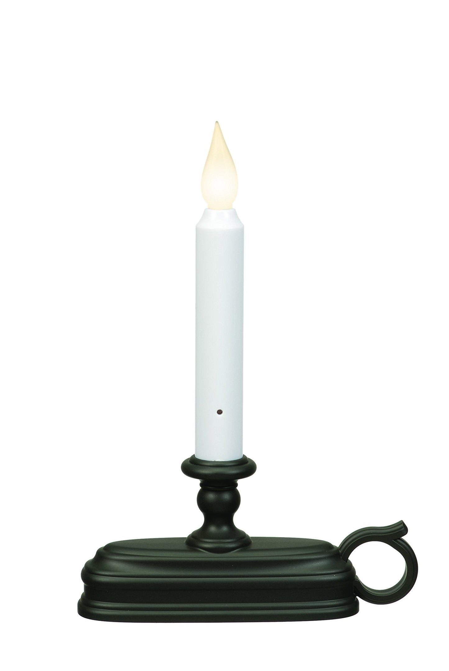 Xodus Innovations FPC1325A-6 Battery Operated LED Window Candle with New Hot Spot Technology and Dusk to Dawn Sensor and Choice of Amber or White Flame Pack of 6 Aged Bronze/Black