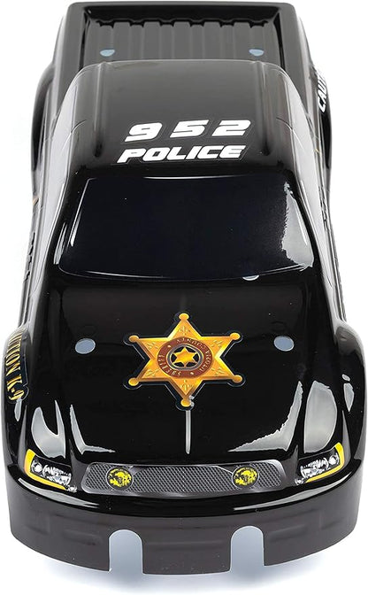 SummitLink Custom Body Compatible for T/E Maxx Shell Cover E-Maxx 1/10 Scale RC Car (Truck not Included) (Police Black)