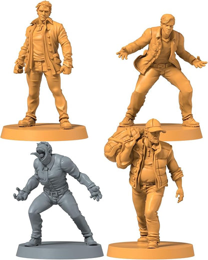 Zombicide Supernatural Character Pack #2 - Jack Kline John Winchester Bobby Singer Leviathan - Cooperative Strategy Board Game for Ages 14+ 1-6 Players 60 Minute Playtime Made by CMON