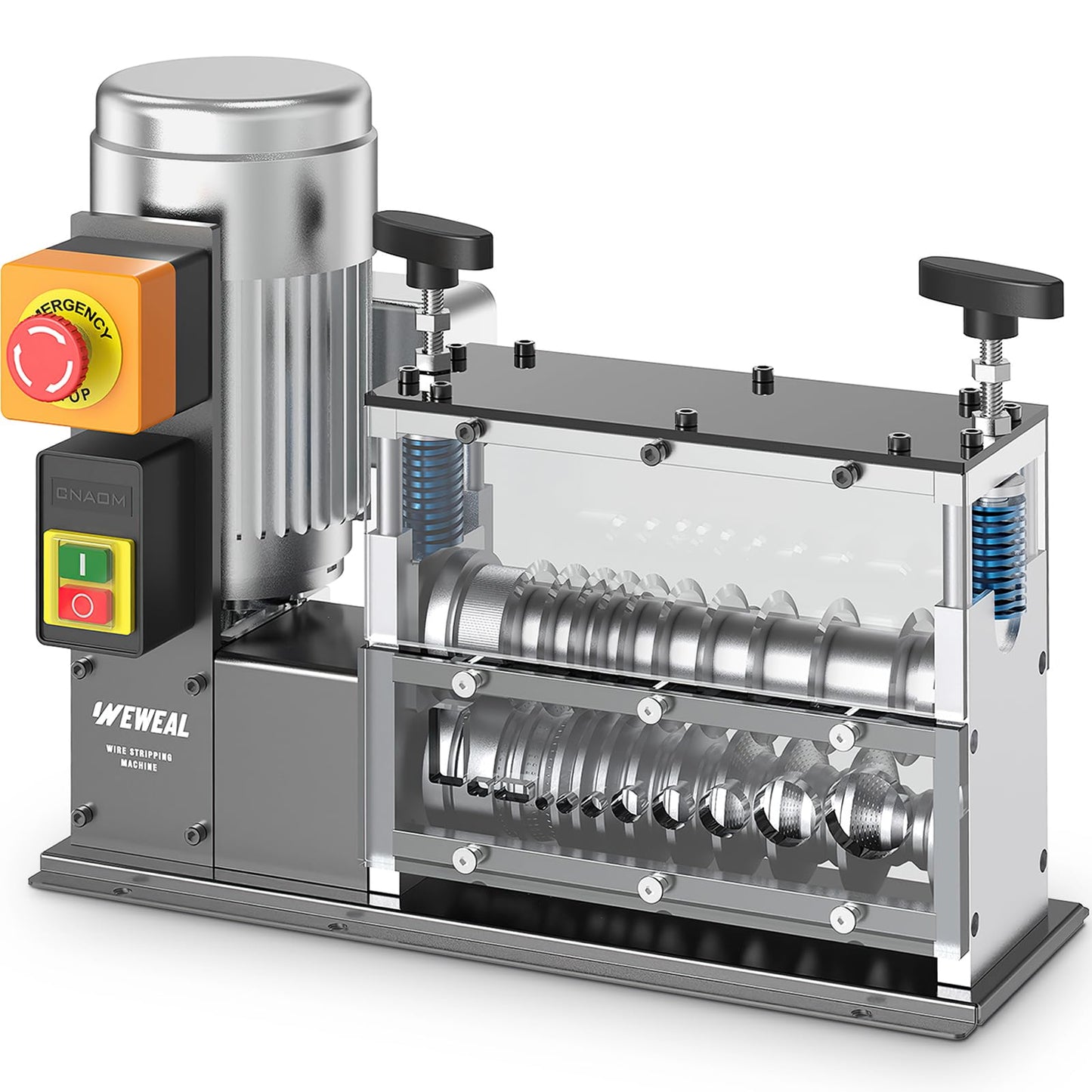 Automatic Wire Stripper Machine, 0.06''-1.5'' Heavy-duty Electric Cable Stripper, Wire Stripping for Recycling Copper