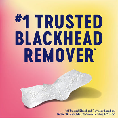 Bioré Witch Hazel Ultra Strength Blackhead Remover Pore Strips, Clears Pores up to 2x More than Original Pore Strips, features C-Bond Technology, Oil-Free, Non-Comedogenic Use, 18 Count
