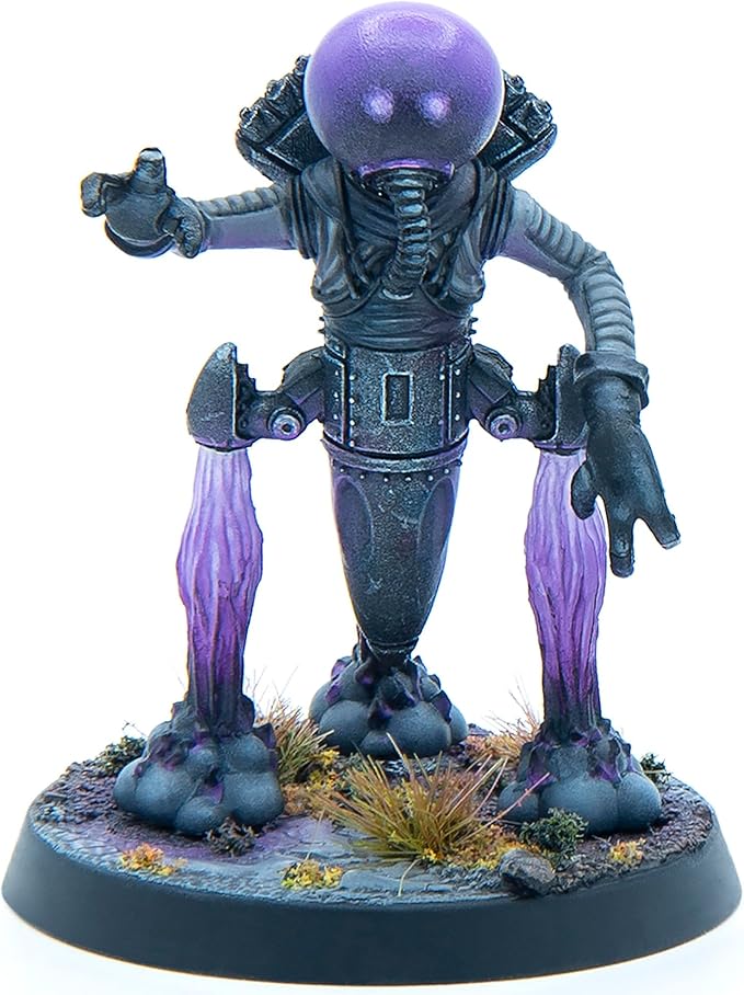 Modiphius Entertainment: Fallout: Miniatures - Zetans: Invaders from Beyond - 5 Resin Figures Appalachia Wave Unpainted &amp Unassembled Licensed