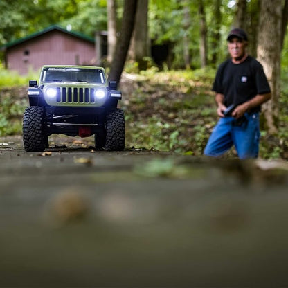 Axial RC Truck 1/6 SCX6 Jeep JLU Wrangler 4WD Rock Crawler RTR (Batteries and Charger Not Included): Green AXI05000T1