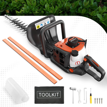24-Inch 26cc 2 Cycle Gas Powered Dual Sided Hedge Trimmer (18cc)