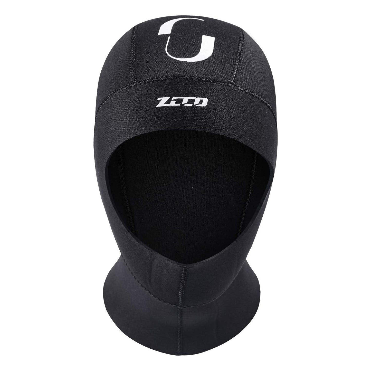 Scuba Diving Hood 3mm Neoprene Wetsuit Hood Durable Stretchable Diving Cap Wetsuit, Dive Hood Surfing Thermal Hood for Surfing Snorkeling Kayaking Sailing Canoeing Water Sports(3mm, XXL)