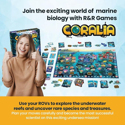 R&ampR Games Coralia Strategy Game
