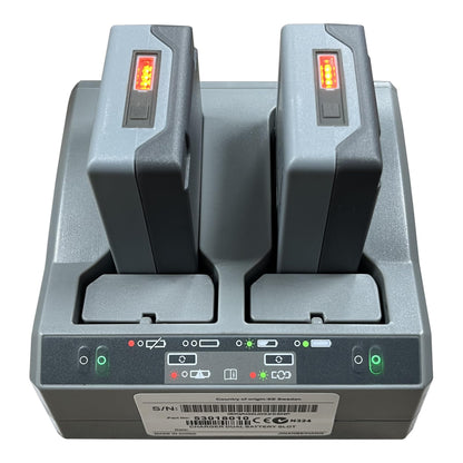 54344 76767 79400 Battery Charger for Trimble S8 S6 R6 R7 R8 R10 GNSS GPS, 53018010 Dual Simultaneous Battery Charger