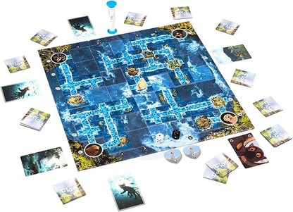 Flow: The Official Cooperative Board Game | Strategy Game for 1–4 Players Ages 8+ | Based on The Award-Winning Animated Film | Family &amp Solo Play | Survive The Flood Rescue Allies