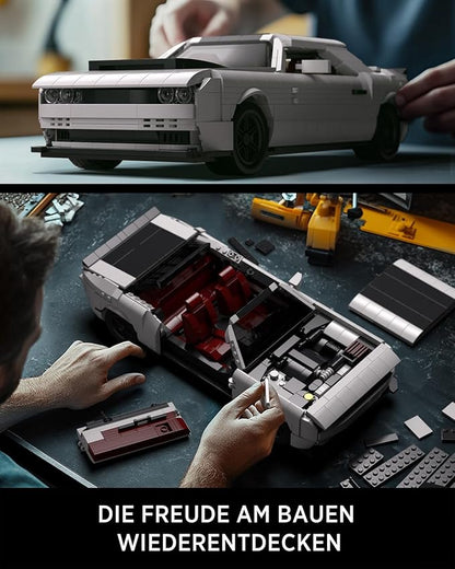 Nifeliz Demon Muscle CAR Model Set Iconic Building Toy Model for Adults Ideal Display Set for Gift-Giving to Muscle Car Fans (1225 PCS NF10284)