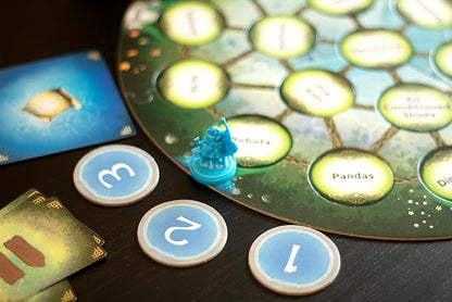 R&ampR Games Mystic Paths Cooperative Board Game for Adults and Kids Card Games for Family Night