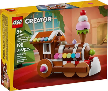 LEGO Seasonal Celebration Series: Gingerbread Train Ornament 40777 Christmas Holiday