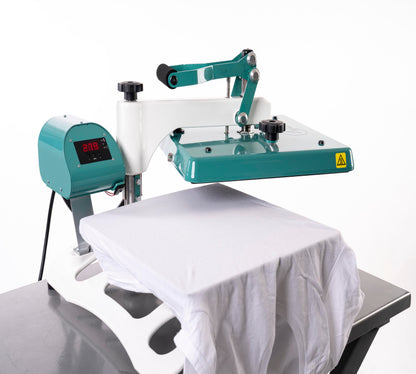 Stahls' A2Z Swing Away Heat Press 15"x15": Versatile Precision for Your Crafting Needs. Effortlessly Achieve Professional Transfers on a Wide Range of Materials!