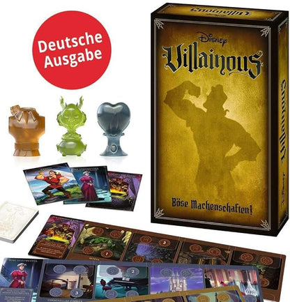 Ravensburger 27077 Disney Villainous Evil Machinations 4 Expansion of Villainous from 10 Years for 2-3 Players