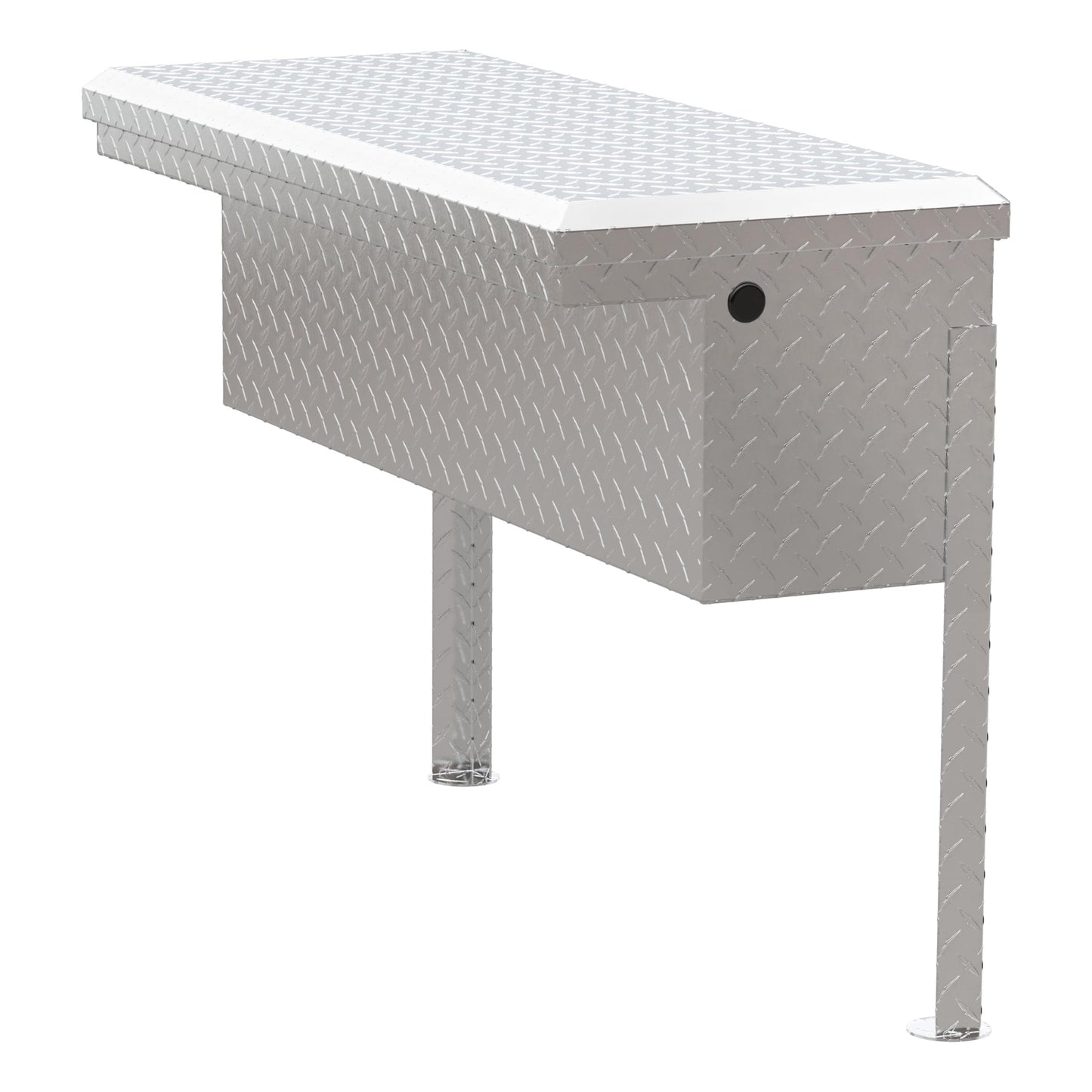 UWS EC30361 36-Inch Heavy-Wall Aluminum Truck Side Tool Box with Low Profile, RigidCore Lid