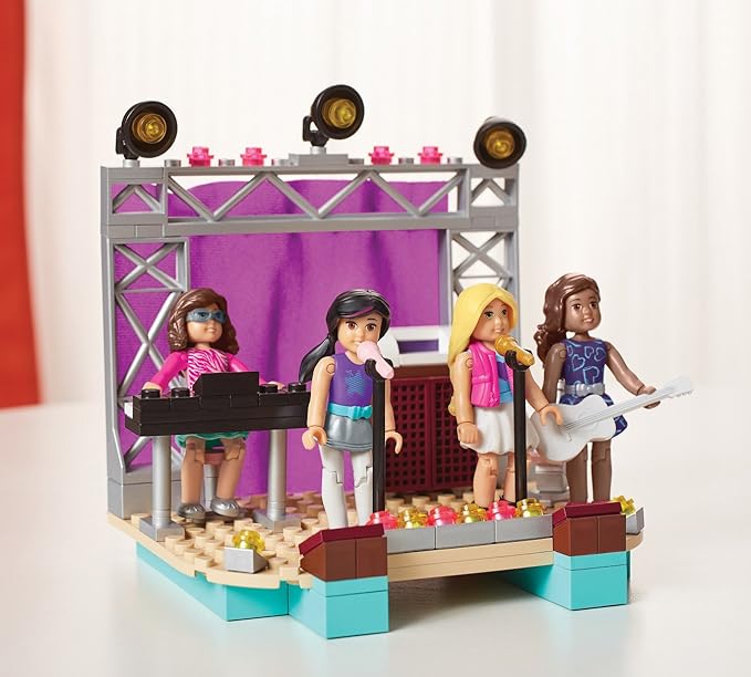 Mega Construx FFB03 American Girl Outdoor Music Festival Building Toys Multicolor