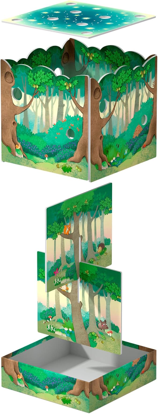 HABA My Very First Games: Forest Friends – 3D Matching &amp Memory Kids Games for Toddlers Ages 2+ Toddler Learning Toys Made in Germany