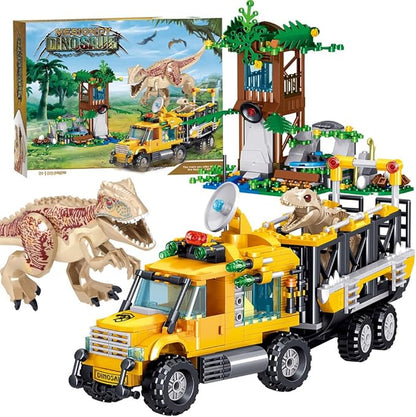 546 Pcs Dinosaurs Building Blocks Set Dinosaur Toys for Age 6+YearsDinosaur Park World Construction Dino Birthday Gifts for Boys