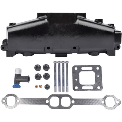 Exhaust Manifold 860246A10 Replacement for Mercruiser MCM/MIE GM V8 305 350 377 Engines 1983-2002 5.0L 5.7L, Port/Starboard Side #860246Q11,87114A19,9-40507 Mixizap