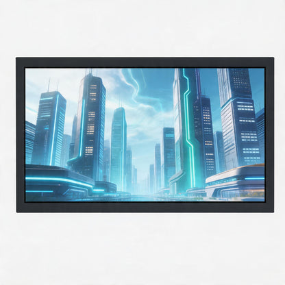VSDISPLAY 21.5 Inch 1920x1080 IPS LCD Industrial Monitor 1000 Nits High Brightness Supports H/D/DVI/VGA Video Inputs,for Outdoor Display