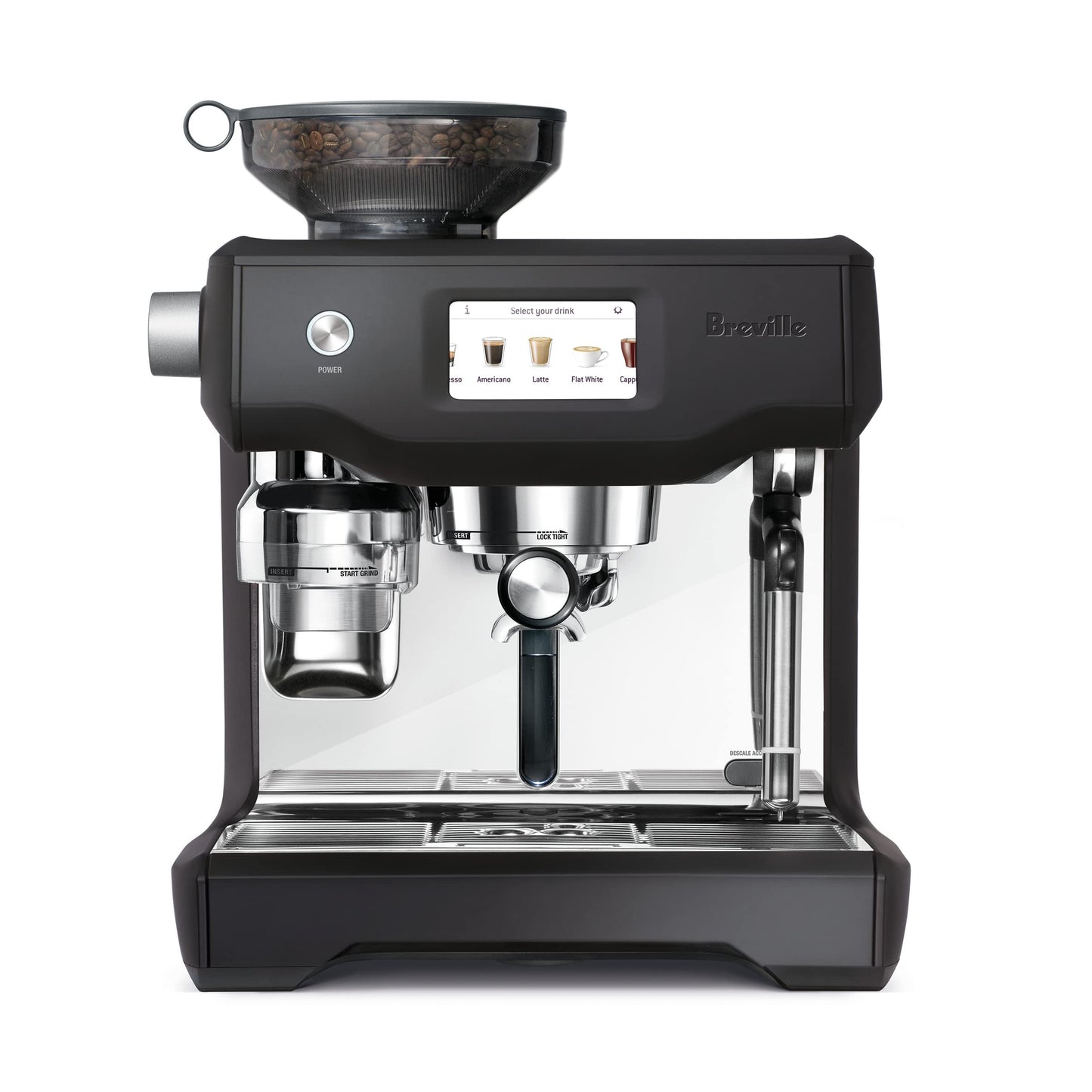 Breville Oracle Touch Espresso Machine BES990BTR, Black Truffle