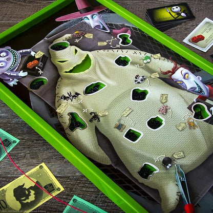 Operation: Disney The Nightmare Before Christmas Board Game | Collectible Operation Game | Featuring Oogie Boogie &amp Nightmare Before Christmas Artwork 1+ Players
