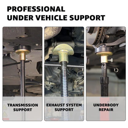BESTOOL 1.5-Ton (3000Ibs) Underhoist Support Stand with Handle, Adjustable Height 30.7'' to 70.8'', Multi-Functional Topped Adapter, Easy Switching, Supporting Vehicle Components（US Patented）