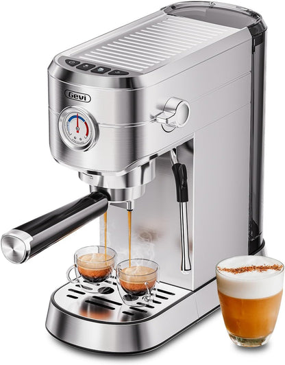 Gevi Espresso Maker 20 Bar & 3pcs Espresso Machine Accessories Set