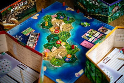 Renegade Game Studios Search for Planet X Sequel Lost Species Deduction Strategy Logic Puzzle Board Game for Adults 1-4 Players 60-75 min