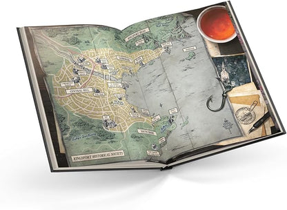 Asmodee Arkham Horror The Roleplaying Game Dreams of Kingsport Setting Guide - Immersive RPG for Kids &amp Adults Ages 14+ 2-6 Players 1+ Hour Playtime