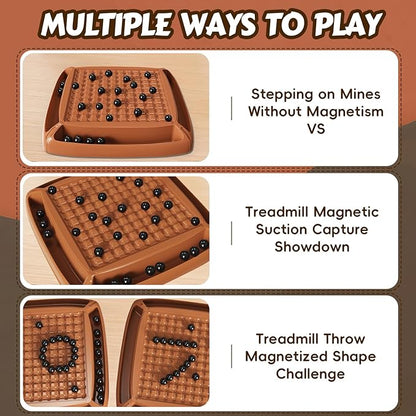 Magnet Game Magnetic Game Board Games for Kids 8-12 and Adults Magnet Chess Set Family Games Ideal for Family and Friend Games Night 2-4 Players