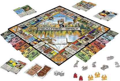 MasterPieces Opoly Board Games - Realtree Opoly - Officially Licensed Board Games for Adults Kids &amp Family