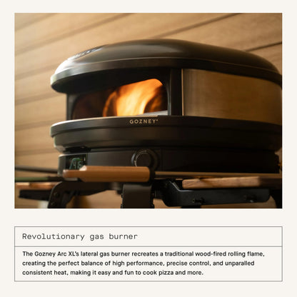 Gozney Arc XL Outdoor Pizza Oven, Propane Gas Pizza Oven, Precision Flame Control, Cooks 16" Pizza in 60 Seconds, Heats up to 950F - Off Black
