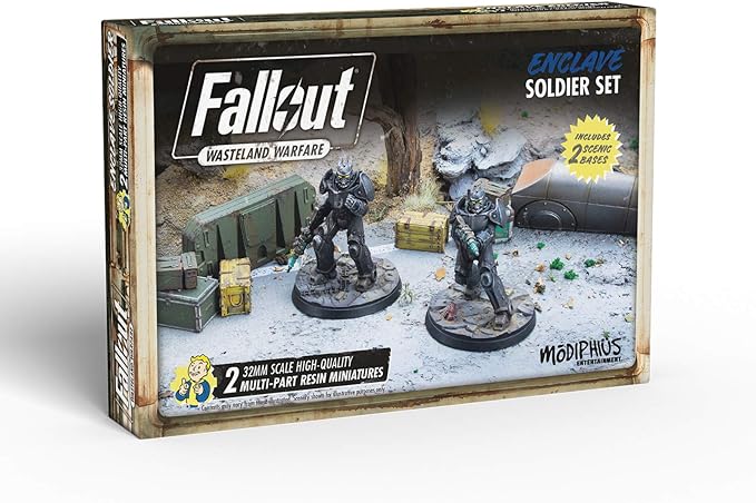 Modiphius Fallout - Wasteland Warfare - Enclave Soldier Multi